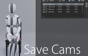 Save cams - Blender Market