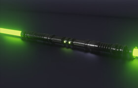 Skillshare - Blender 2.80 Model a Lightsaber Beginners Project by Neil Bettison