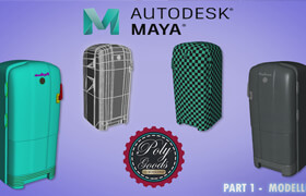 Vintage Fridge - Autodesk Maya Complete Modelling Course