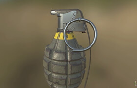 Chamfer zone - Ultimate Grenade Tutorial Hardsurface 3D Course