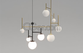 Designconnected pro models - MOON SUSPENSION L LAMP