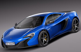 Squir - Mclaren 650S Coupe 2015 - 3dmodel