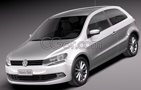 Squir - Volkswagen Gol 2013 - 3dmodel