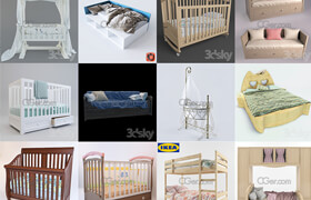 3ddd/3dsky Childroom 儿童家具 Bed 床 P2