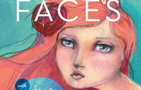 Drawing and Painting Beautiful Faces- A Mixed-Media Portrait Workshop (EPUB) - book  ​