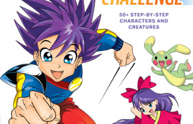 Fast Draw Manga Challenge - 50+ Step-by-Step Characters and Creatures - book