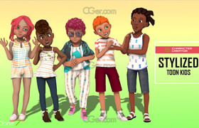 Kid Genius - CC Toon Stylized Characters