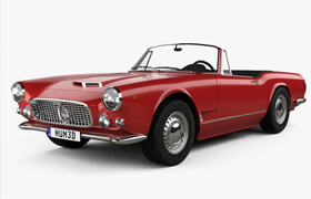 Maserati 3500 Spyder 1959 - 3dmodel