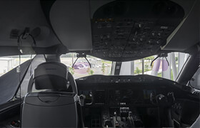 PhotoBash - Aircraft Cockpit