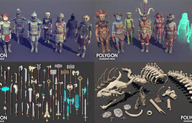Syntystore - POLYGON - Dungeon Pack