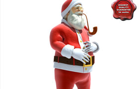 Turbosquid - Santa Claus Pose