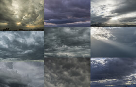 Photobash - Dramatic Skies