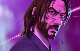 Xiding art - John Wick