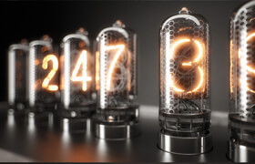 Nixie Tube Clock  ​