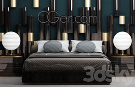 Artem Gogolov - A bed of my design dashboards - 3dmodel