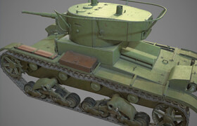 Polygon Stories - Создание игровой 3D-модели танка «Т-26» [RUS]