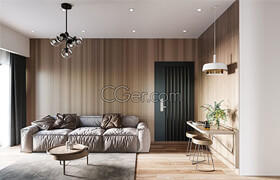 3D Interior Scene File 3dsmax Model Livingroom 317 By HuynhBoo - 3dmodel