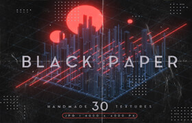 Creativemarket - MiksKS Black Paper Textures   ​