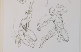 Domestika - Ariel Olivetti- Illustration for Comics- Anatomy of a Superhero