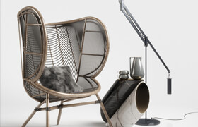 Greige Design Olaf Chair Set  ​