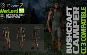 Iclone - Bushcraft Camper Cracked Montassir