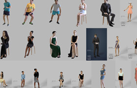 3D People Collection - 3dmodel