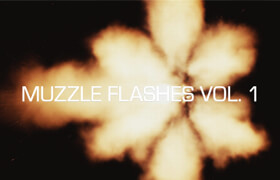 ACTIONVFX MUZZLE FLASHES VOL. 1 - 42 Pistol Flashes