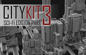 ArtStation - CityKit Sci-Fi Edition Part 3 v2.0 - 3dmodel