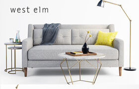 west elm sofa set