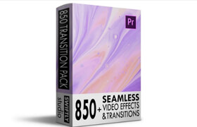 Swiftly Studio 850 Seamless Transitions Premiere Pro CC MAC WIN - Premiere Pro Transitions