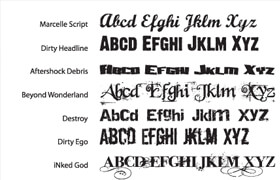 4600 Typographic Fonts for Design