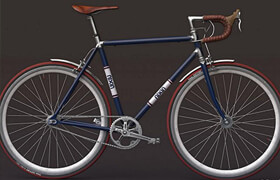 Bicycle - Road 01 - 3dmodel