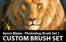 Aaron blaise - photoshop brush set 1