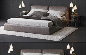 Poliform bolton bed