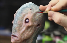 How To Paint Creatures - Sculpey Painting Techniques - Casey Love