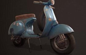 Motorcycle - Vespa 01