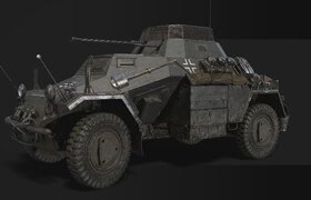 Zbrush3d - Zbrush Projects with Alexander Galevsky (Game vehicle) [RU]