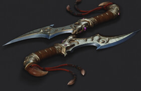Artstation - Fantasy Blade - Weapon Creation for Games
