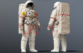 Cgtrader - SPACESUIT China Feitian 3D model