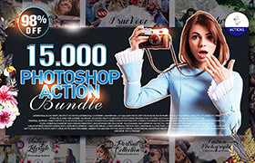 InkyDeals - 15000+ Photoshop Actions Bundle