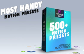 Motionarray - Most Handy Motion Preset For Premiere Pro - 208126