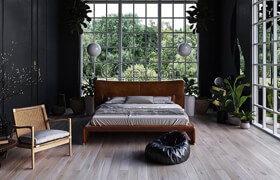 3D Interior Scenes File 3dsmax Model Bedroom 229 By Nguyen Van Thanh - 3dmodel