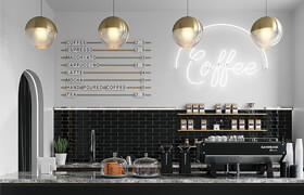 COFFEE SHOP (vray GGX, corona PBR)