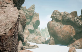 Gumroad - Levelup.Digital - Modeling Texturing and Shading Volcanic Rocks for Unreal - Casper Wermuth