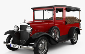 Hum3d - Chevrolet Independence Canopy Express 1931 3D model