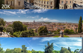 Panoramas of Romep