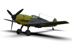 Cgtrader - WW2 models Messerschmitt Bf 109