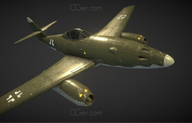 Cgtrader - WW2 models Messerschmitt Me.262