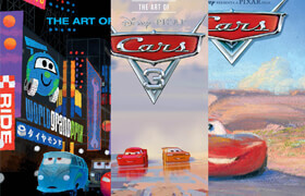 The Art Of Cars (1,2 & 3) - book
