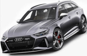 CGTrader - Audi RS6 avant 2020 3D model